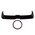 thumbnail image 2 of Boot Roof Spoiler, Racing Look Rear Trunk Roof Spoiler  for Cars Unpainted,Glossy Black,Carbon Fiber Pattern, 2 of 7
