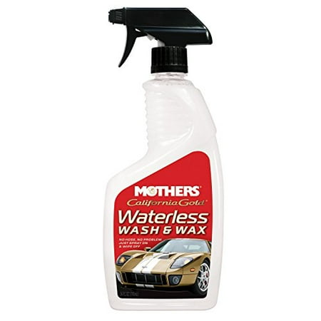 Mothers 05644-6 Waterless Wash & Wax - 24 oz., (Pack of 6)