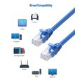 thumbnail image 2 of iMBAPrice - 3 feet Cat6 Ethernet Network Patch Cable RJ45 - Blue, 2 of 5