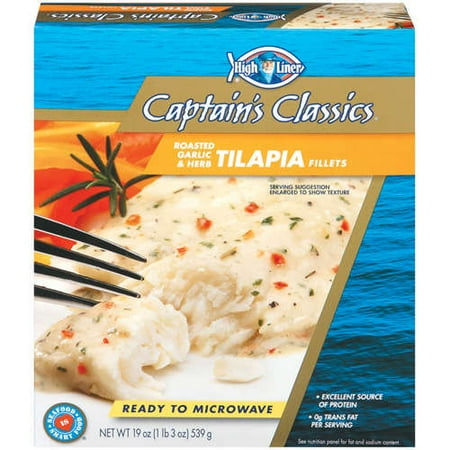 High Liner Captain's Classics: Roasted Garlic & Herb Fillets Tilapia, 19 oz