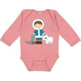 thumbnail image 3 of Inktastic Eskimo Boy Cute Alaska Boys Long Sleeve Baby Bodysuit, 3 of 5