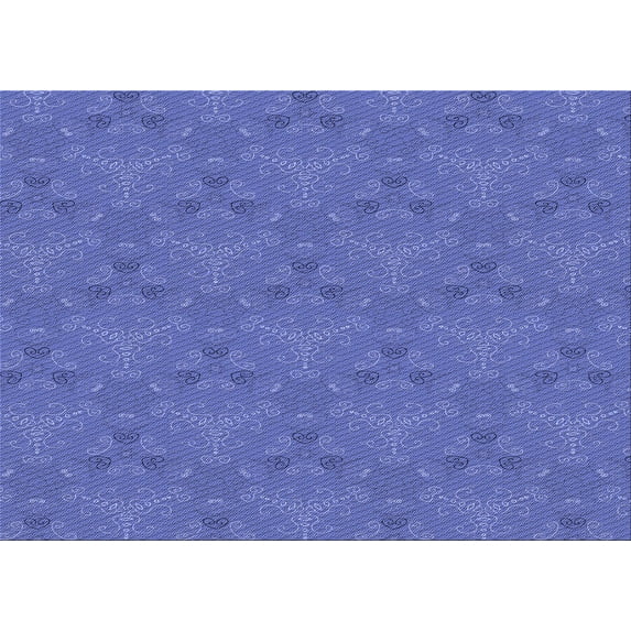 Ahgly Company Indoor Rectangle Patterned Balloon Blue Area Rugs, 4' x 6'