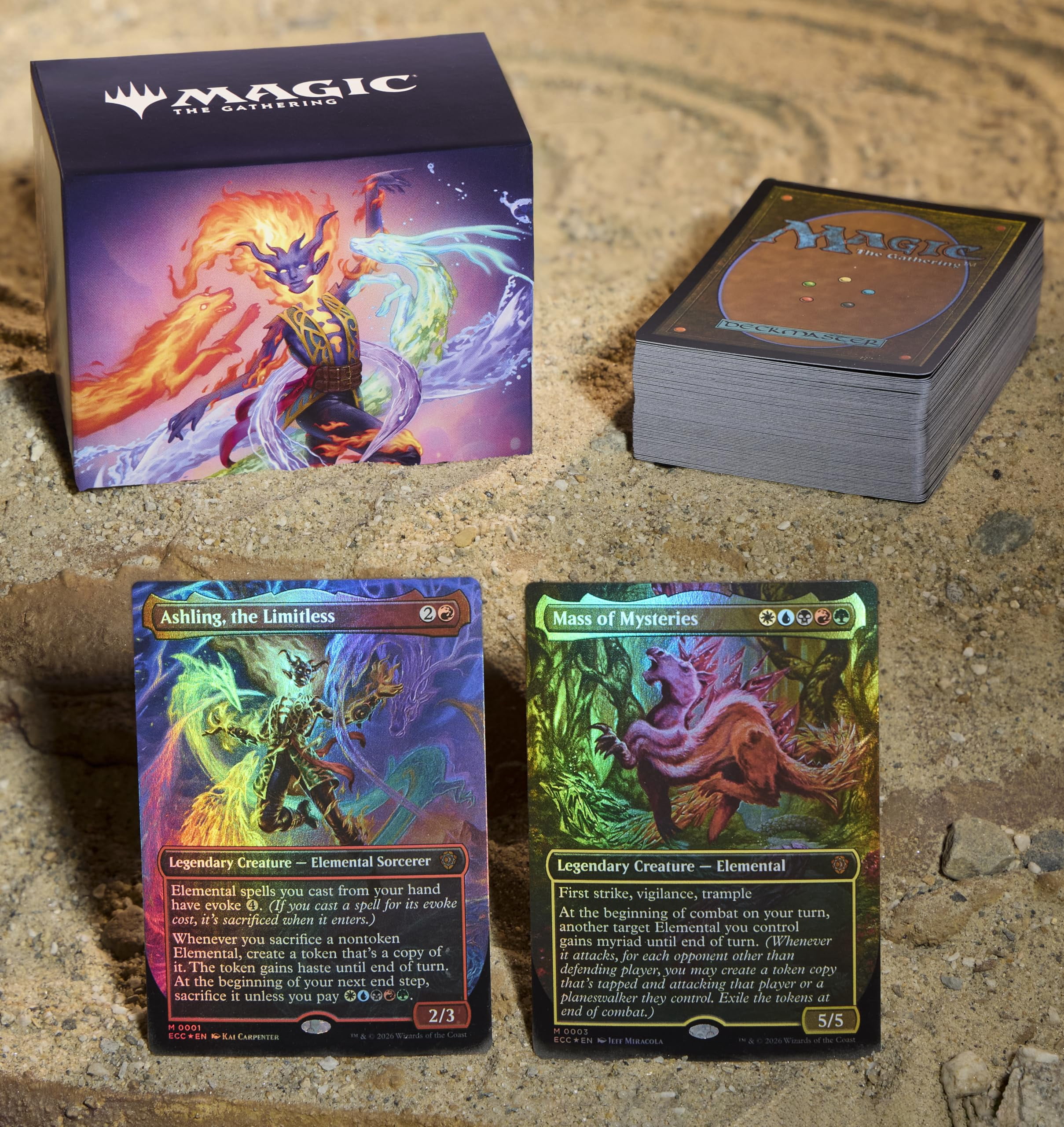 Magic: The Gathering Lorwyn Eclipsed - Commander Deck Bundle - 2 of Each Deck