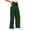 #2110:1 Pack, Blackish Green, variant on Cadmus Lightweight Wide Leg Pants for Women 30" High Waisted Casual Lounge Travel Work Sweatpants Loose Fit