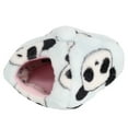thumbnail image 2 of Panda azul cielo invierno espesa tela de felpa nido para mascotas casa para hámster cama de erizo para conejillo de indias ardilla voladora, 2 of 11