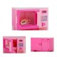 thumbnail image 2 of Juego de cocina en miniatura para niños, simulación de juego para niñas, pequeños electrodomésticos, refrigerador, lavadora de juguete, 2 of 6