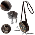thumbnail image 5 of Lsque Colorful Plants Mushroom Pattern Shoulder Bag – Microfiber Leather Crossbody with Detachable Strap & Handle Ring, Waterproof & Durable, Elegant Everyday Carry, 5 of 5