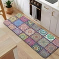 thumbnail image 5 of Pink Diverse Mandala Pattern Kitchen Rug Mat,Kitchen Runner Rugs Non Skid Washable,Decorative Kitchen Floor Mats for Kitchen,Sink,Laundry,17"x47.2", 5 of 7