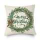 thumbnail image 1 of Árbol de Navidad de animales lindos Funda de cojín de lino Funda de almohada de granja Sofá Decoración del Hogar Navidad 2023 Decoración de Año Nuevo, 1 of 4