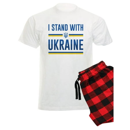 

CafePress - I Stand With Ukraine - Men s Light Pajamas