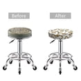 thumbnail image 3 of Uemuo Funny Excavator Pattern Round Bar Stool Seat Covers Washable Stool Cushion Slipcover Elastic Bar Chair Covers-, 3 of 7