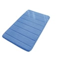 thumbnail image 2 of Memory Foam Bath Mat, Super Soft Absorbent Bathroom Rugs, Quick Dry, Machine Washable Shower Floor Rugs, Bathmat Carpet, Bathroom Home Decor Accessories(15.7"*23.6",Blue), 2 of 8