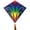 Aurora, variant on In the Breeze 3505 — Rainbow Stained Glass 30-inch Diamond — Colorful, Easy-Flying Kite with Included Kite Line and Bag