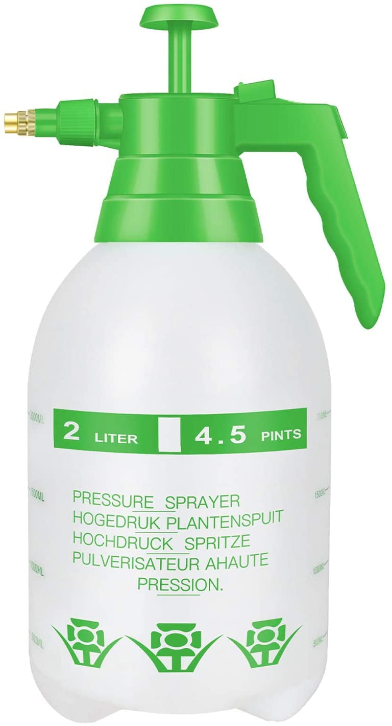 8L Litre Manual Pressure Sprayer Bottle Manual Pump Spray Weed Killer Garden Ltr