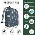 thumbnail image 4 of Hand-drawn Dog Graphic School Backpack – Large Capacity Travel Backpack with Durable Oxford Material and Anti-theft Multifunctional Features for Pet Lovers and Students, 4 of 5
