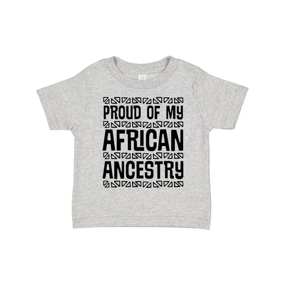 Inktastic Black History Proud African Ancestry Boys or Girls Toddler T-Shirt