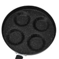 thumbnail image 2 of Poêle à œufs antiadhésive de 4 tasses, pour omelettes, œufs au plat, steak, crêpes, petit-déjeuner, gril pour cuisinière à induction et à gaz, 2 of 4
