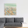 thumbnail image 2 of Personnes à la Plage - Toile 36"x36 Pouces - Impression sur Demande, 2 of 5