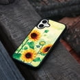 thumbnail image 4 of WIRESTER Shockproof Soft Rubber Cover Case for Apple iPhone 16 6.1" 2024, Sunflowers Flowers, 4 of 5
