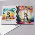 thumbnail image 4 of Happy Birthday to Maine Coon Kitten Party Balloons Cake Spiral Bound Journal Cat Lover Kitten Owner Gifts 5x7in Spiral Notebook - 00027, 4 of 5