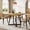 Natural, variant on Tribesigns Square Dining Table for 2, 31.5" Industrial Dinner Table with Metal Base