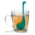 thumbnail image 2 of CH Baby Nessie Infuseur de Thé à Feuilles Mobiles (Turquoise) - Infuseur de Thé Mignon avec Cuillère de Trempage - Cadeaux de Thé Mignons - Long Manche Cou, Boule Corps Monstre de Lac en Silicone pour Thé aux Herbes, 2 of 6