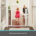 thumbnail image 4 of Toddleroo by North States Bright Choice Extra-Wide Child Safety Gate, 30" Tall, White, 4 of 9