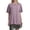 Light Purple, variant on Women's Fashion Round Neck Plus Size Short Sleeved Solid Color T Shirt Top Tee Shirt Shirt Women Cold Gear Athletic Tops for Women Long Sleeve, Size XXXL