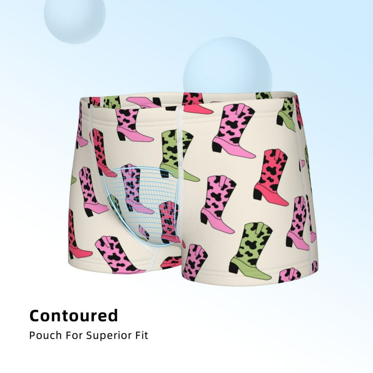Boxer Garçon Coton Imprimé Western Vintage – Taille 2, Neuf Avec étiquettes