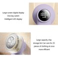 thumbnail image 4 of DAMAI Rechargeable Fabric Shaver, Fabric Shaver for Clothes, Lint Shaver with Digital Display, Electric Portable Sweater Defuzzer with 3 Modes to Remove Pilling for Clothes,Sweater, Couch, Blanket, 4 of 6