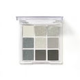 thumbnail image 2 of Teissuly Smokey Eyeshadow Palette, 9 Colors Black White Gray Smoky Eye Shadow Pallet, Highly Pigmented Matte Shimmer Neutral Goth Makeup Pallet, Cool Tone Sliver Gray Makeup Palette Teissuly WER202312145356, 2 of 9