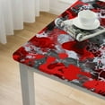 thumbnail image 5 of WYYP Camouflage Pattern Square Fitted Table Cloths 100% Polyester Fiber 40*40, 5 of 8
