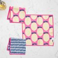 thumbnail image 3 of RITZ Lemon & Speckle Microfiber Dish Cloth Set, 6-Piece, Retro Citron Grove & Navy Dash Pattern, 12" x 12", 80% Recycled, 3 of 6
