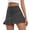 Grey, variant on Conairie Womens Pleated Tennis Skirt High Waisted Tummy Control Golf Skort With Pockets Inner Shorts Lightweight Sports Skort For Workout Pickleball S
