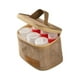 thumbnail image 5 of 6 botellas de condimentos para acampar con bolsa de almacenamiento, tarros de especias transparentes portátiles, contenedores de especias para Picnic, Caqui, 5 of 8