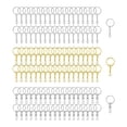 thumbnail image 1 of Llavero de 300 piezas con tornillo con cadenas de eslabones Accesorios de Claps Pin de tornillo abierto de metal para, 1 of 9