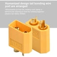 thumbnail image 4 of 10 Pcs XT60 Connectors, XT60 Battery Connectors XT60 Battery Connector Socket for RC Battery Toy Vehicle, 5 pcs Male Connectors and 5 pcs Female Connectors, 4 of 4