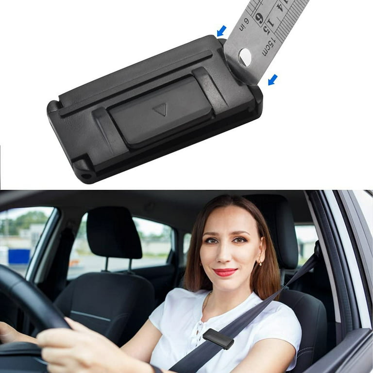 Car Seat Belt Adjuster, Seatbelt Clips | Smart Adjust Seat Belts to Relax  Shoulder Neck Give You a Comfortable and Safe Experience | 2PCS Black