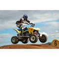 thumbnail image 2 of Quad Bike Racing Wall Mural Decal by Wallmonkeys Vinyl Peel and Stick Graphic (24 in W x 16 in H), 2 of 4