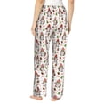 thumbnail image 2 of Bixox Women's Merry Christmas Santa Patterned Pajama Pants Loungewear, 2 of 5