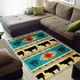 thumbnail image 4 of Ancient Egypt Area Rug 3D All Over Printed Non-slip Mat Dining Room Living Room Soft Bedroom Carpet 11 My Lux Decor Round, 4 of 10