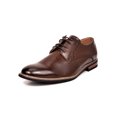 thumbnail image 4 of Bruno Marc Mens Lace Up Leather Shoes Classic Brogue Oxford Shoes DARK/BROWN Size 12, 4 of 8