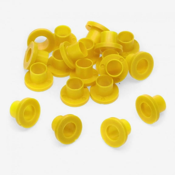 Danmar - TRW20Y - 20 Pack Nylon Tension Rod Washers -Yellow