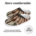 thumbnail image 6 of Goofa USA Sunflower Flag Print Womens Mens Cotton Lightweight House Slippers , Washable Home Slippers,Indoor Comfy Bedroom Cozy Slippers-35/36, 6 of 7