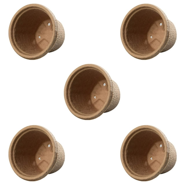 SSZMDLB Biodegradable Pulp Nursery Pots, Peat Pot Seedling Cups, Eco Friendly Planting Pots, Plants Starting Tray, Compostable Plants Pots, Gardening Seedling Pots, Pulp Pot Tray