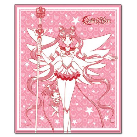 Sailor Moon & Chibi Chibi Throw Blanket, Fully licensed By ...