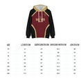 thumbnail image 4 of Blue Lock Baro Team Uniform Merch Hooded Sweatshirt Sports Pants Sports Suit Unisex, 4 of 4