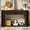 53'' Espresso+2 drawers, variant on Shaiaield 53'' Natural Entryway Table with 2 Drawers and Bottom Shelf,Vintage Entryway Table with Smooth Metal Slides,Wooden Oval Console Table for Living Room, Entryway