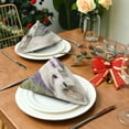 thumbnail image 3 of Qxltty Happy Havanese Dog Napkins 20×20in Perfect for Parties Dinners Weddings Cocktail Housewarming Cloth Napkins Set of 6, 3 of 8