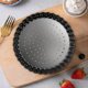 thumbnail image 5 of 4 Pack Quiche Tart Pan,5 Inch Round Perforated Pizza Baking Tray Non-Stick Tart Tin with Holes for C, 5 of 5